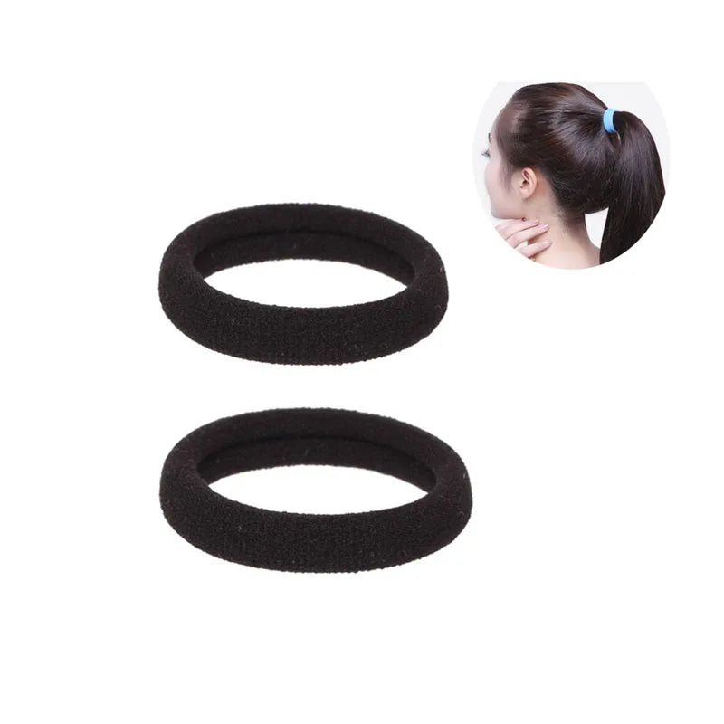 Magic Hair Clip Bird Nest Shaped Hair Holder Velvet Hair Ring Ball Head Hair Device High Ponytail  Artifact Hair Accessories