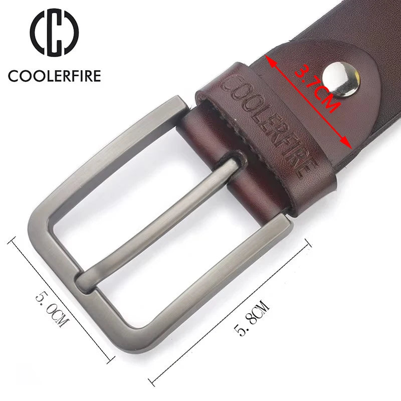 Men's Belt Genuine Leather Belt for Men Designer  Belts Men High Quality Fashion Luxury Brand Wide Belts