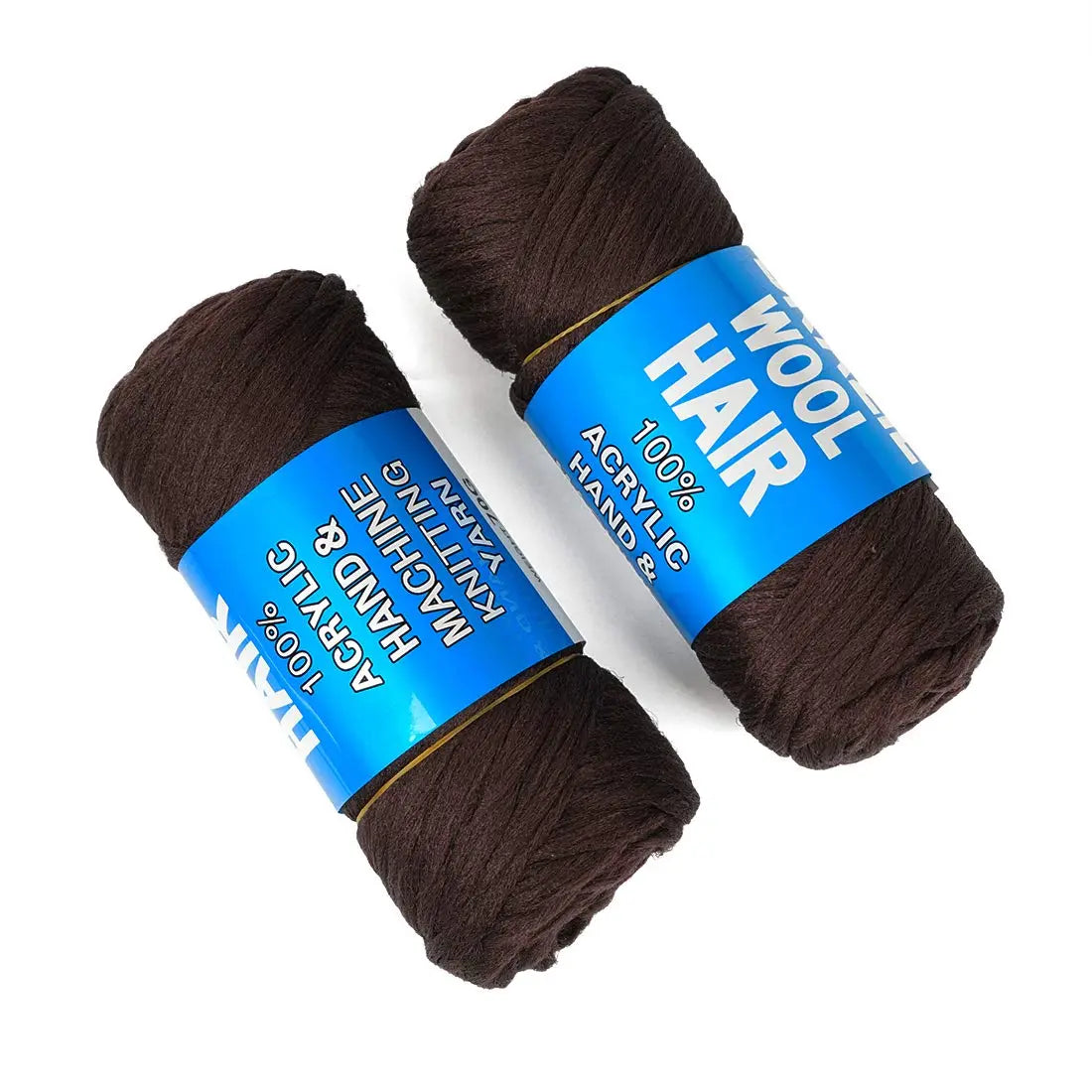 Synthetic Brazilian Wool Hair Extension for Women  African Low Temperature Senegalese Twist Faux Locs Wraps Jumbo Braiding Hair
