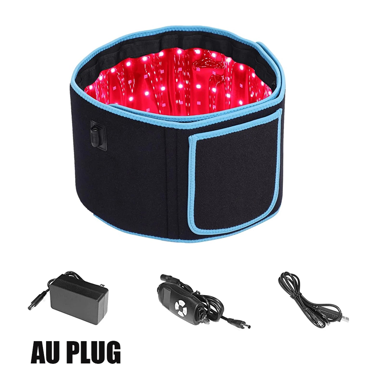 Red ＆Infrared Light Therapy Belt 850nm 660nm LED Beauty Devices Fo Wrap Burn Fat Face Wrap Slimming Waist Heat Pad Full Body - My Store