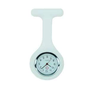 Mini Cute Pocket Watches Silicone Nurse Watch Brooch Tunic Fob Watch With Free Battery Doctor Medical Unisex Watches Clock