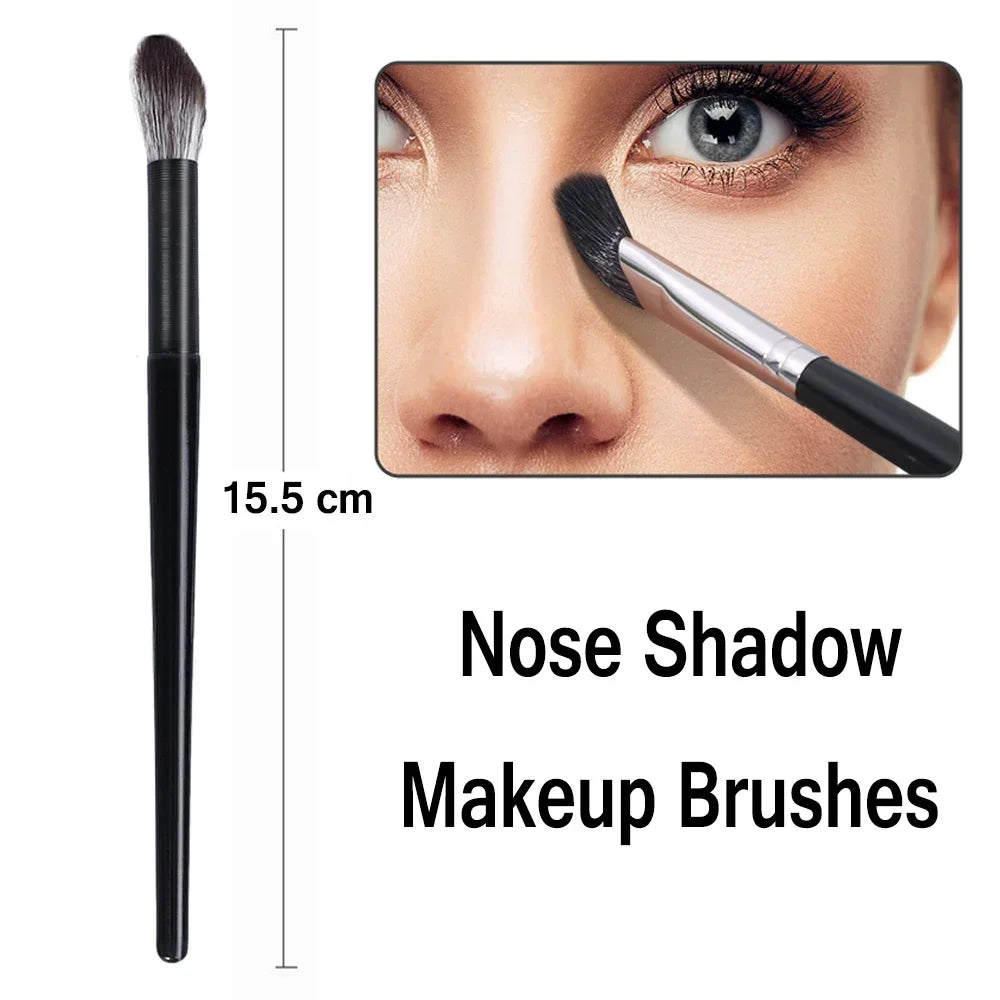 Professional Makeup Brushes Set Eye Shadow Concealer Foundation Blusher Contour Shadow Soft Hair Mixed Smudge Makeup Beauty Tool - My Store
