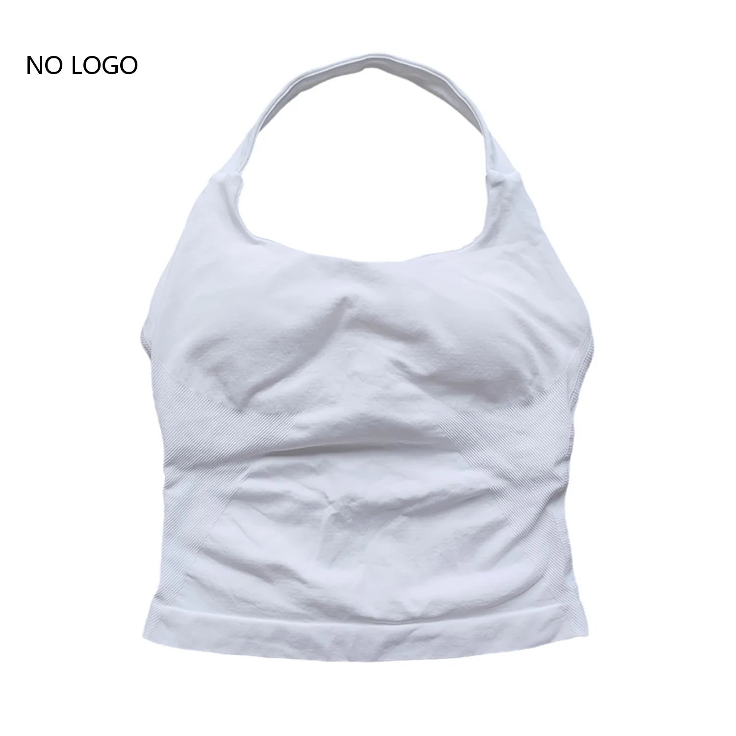 ARFTE Halter Top Gym Vest Woman Backless Tank Tops Push Up Sport Bras Running Vest Workout Tops Activewear Yoga Clothing