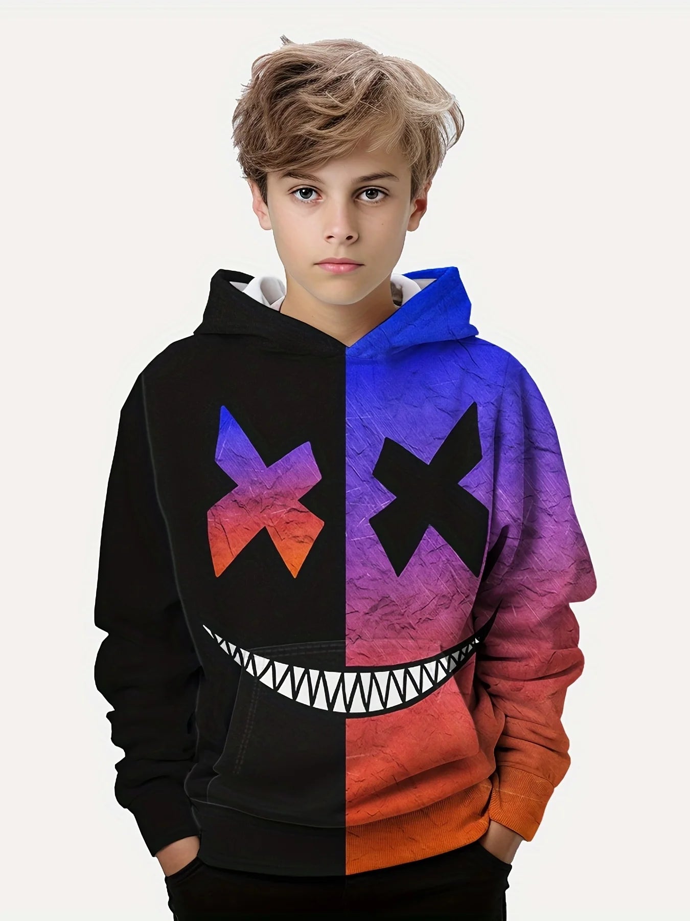 Kids Clothes Hoodies Long Sleeve Children's Sweatshirt Creative Print Casual Girls' Summer Clothes Boy Tops Children's Clothing