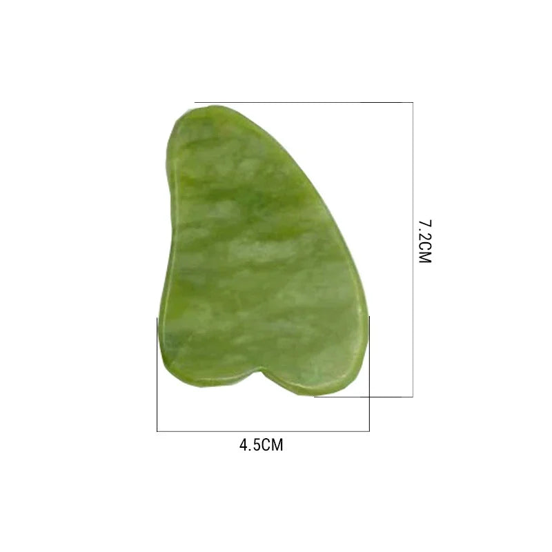 Natural Jade Roller Massager for Face Roller Gua Sha Jade Stone Face Massager Anti-Wrinkle Lift Facial Beauty Skin Care Tools
