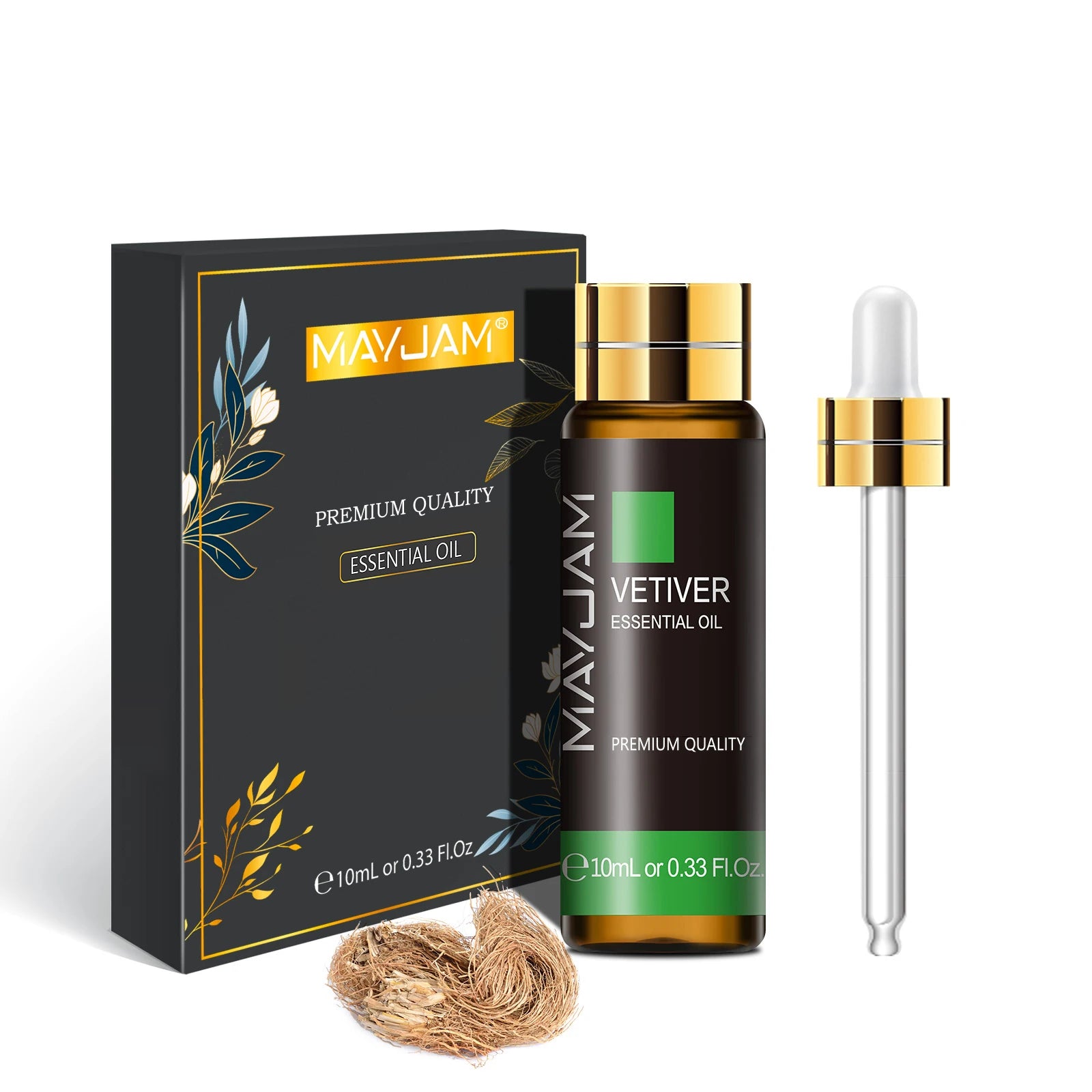 10ML Citronella Chamomile Lemon Rose Sage Essential Oils Basil Vetiver Myrrh Pepper Fennel Pine Needles Camphor Massage Oil