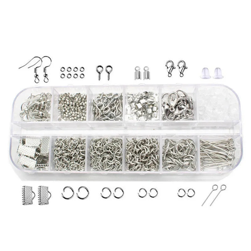 Jewelry Making Supplies Kit With Jewelry Wires and Jewelry Findings Starter Kit Jewelry Beading Making and Repair Tools Kit