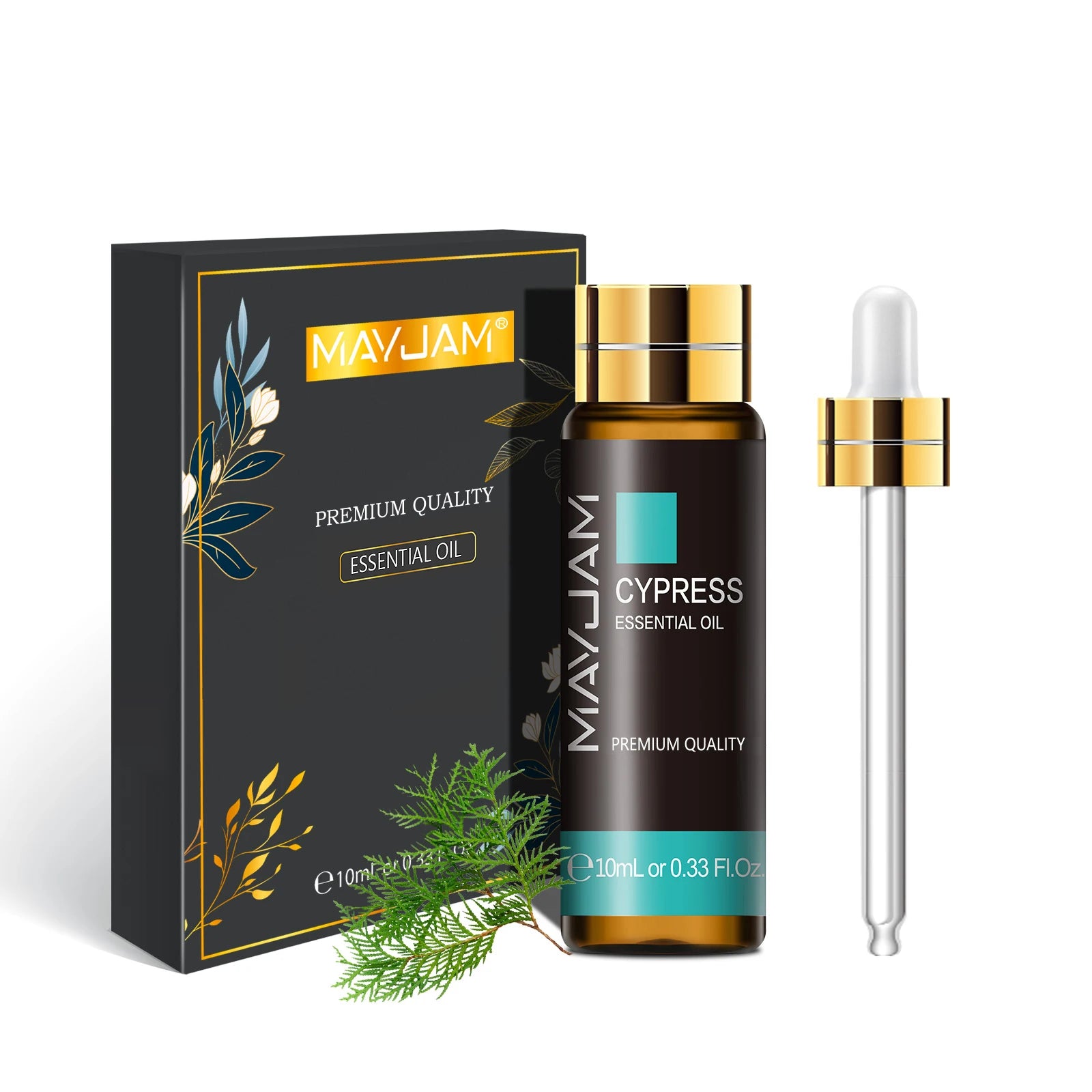 10ML Citronella Chamomile Lemon Rose Sage Essential Oils Basil Vetiver Myrrh Pepper Fennel Pine Needles Camphor Massage Oil