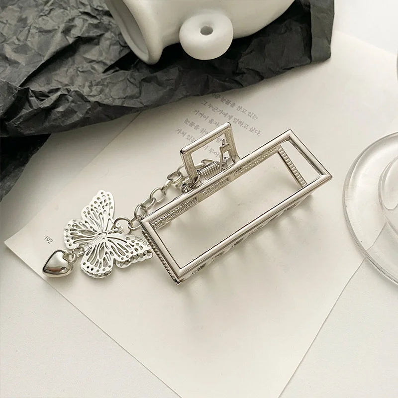 Women Geometric Hair Claw Girls Clamps Fashion Metal Hair Crab Cross Hair Clips Headband Hairpin Fashion Hair Accessories