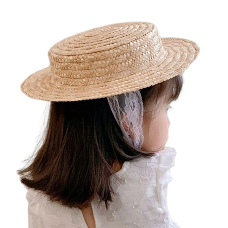 Baby Hat Fashion Straw Cap for Boys Girls Children Breathable Hat Show Kids Hat Beach Caps Summer Sun Hats
