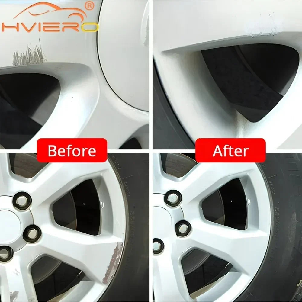 1X Car Paint Surface Depth Scratch Repair Skin No Trace Tyre Treade Remove Traces Cleaner Polishes Wet Wax Tools Rim Care Smooth