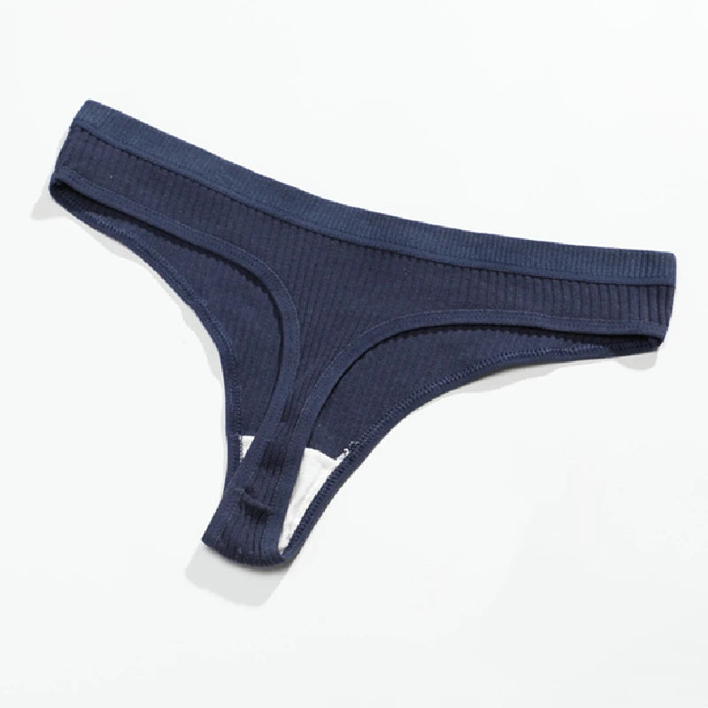Sexy Cotton Thong Women Low Waist Panties Sexy Underwear Ladies Briefs Lingere Panty Underware Womens Lingerie