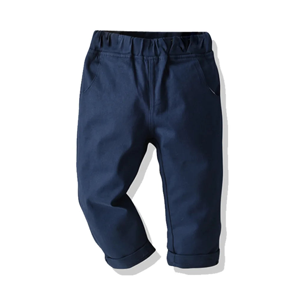 Brand Boys Pants Autumn Kids Clothing Baby Casual Pants Cotton Jeans 1-8y Toddler Cargo Pants