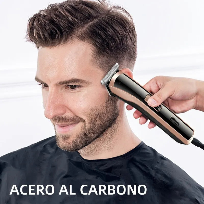 Kemei-418 Electric Hair Clipper Rechargeable Baby Hair Clipper Styling Tool Original Grooming Cordless Hair Clipper for Men 418