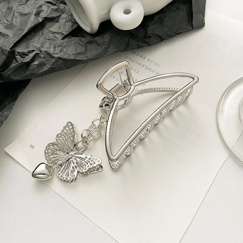 Women Geometric Hair Claw Girls Clamps Fashion Metal Hair Crab Cross Hair Clips Headband Hairpin Fashion Hair Accessories