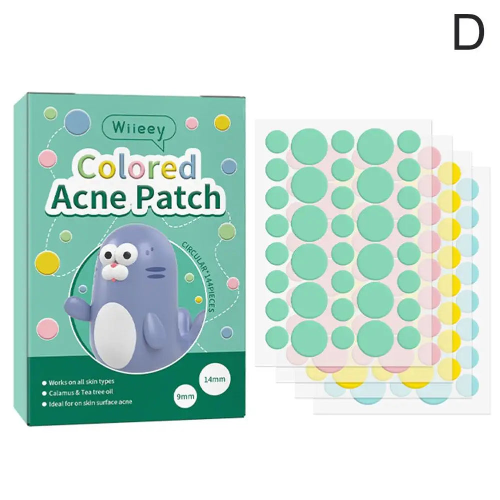 144 PCS/SET Star Pimple Patch Acne Colorful Invisible Acne Removal Skin Care Stickers Concealer Face Spot Beauty Makeup Tools