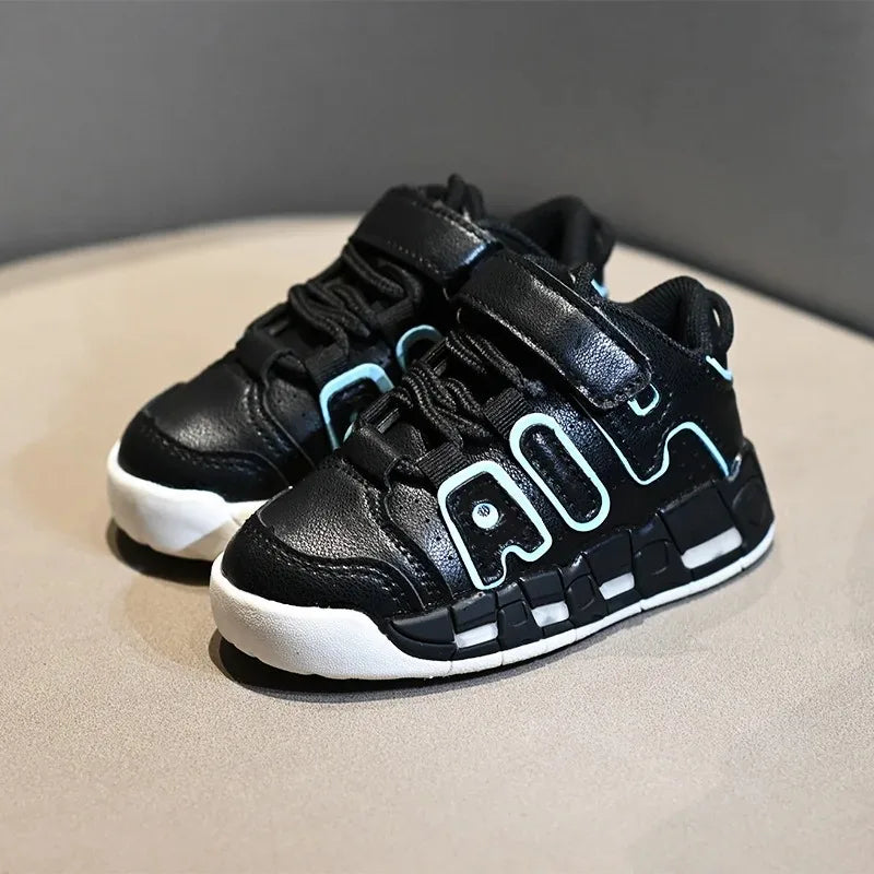 Four Seasons Children Sneakers Girls Boys Non-Slip Sports Shoes Toddler Non-Slip Sneaker Casual Soft Shoes Kids Outdoor Shoes