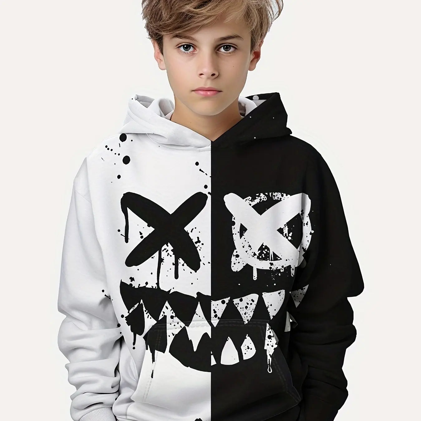 Kids Clothes Hoodies Long Sleeve Children's Sweatshirt Creative Print Casual Girls' Summer Clothes Boy Tops Children's Clothing