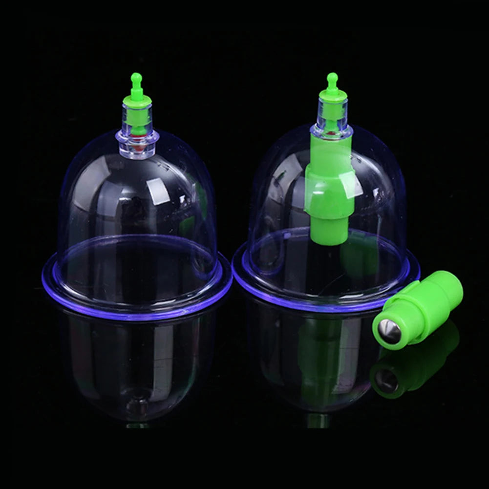 12pcs Chinese Health Care  Vacuum Body Cupping Therapy Cups Massage Set Personal Health Care Accessaries Supplies Tools