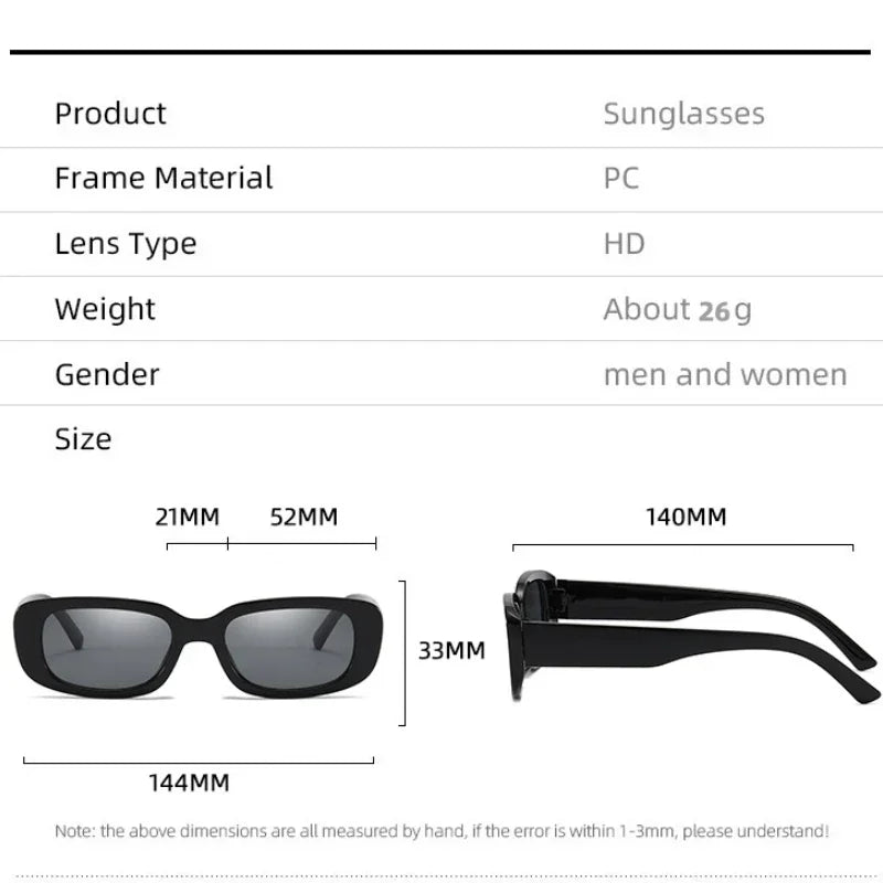 Retro Small Frame Sunglasses for Men and Women Luxury Vintage Shading Sun Glasses Trendy Sunnglasses With UV Protection