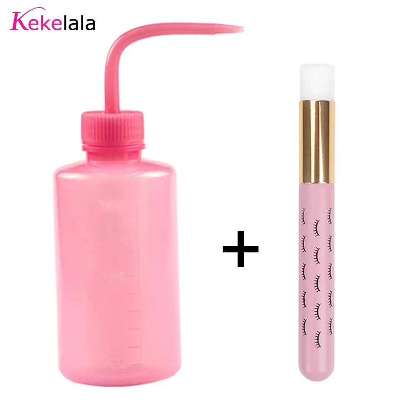 Eyelash Extension Cleaning Bottle Eye Lashes Clean Brush Set Eyebrow Skin Care Remover Washing Lash Shampoo Flask Tools Kit