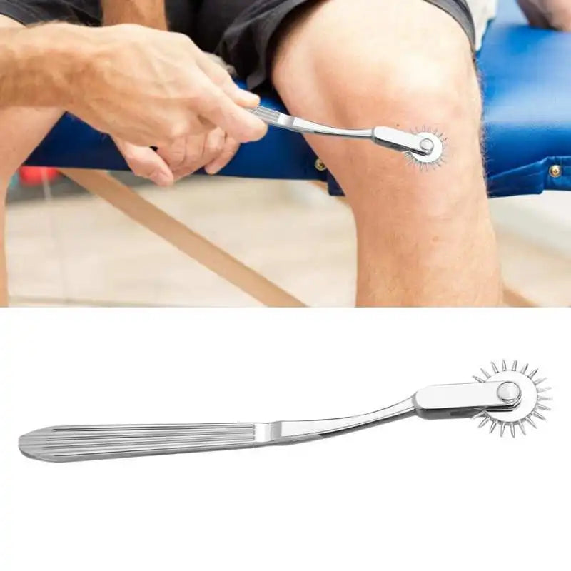 Wartenberg Pinwheel Stainless Steel Nerve Tester Medical Diagnostic Tool Pinwheel Needles Wheel Roller Health Care