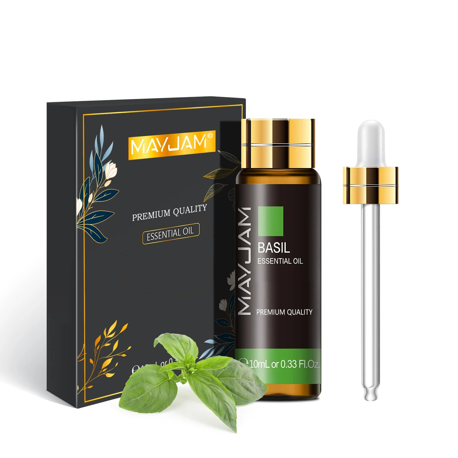 10ML Citronella Chamomile Lemon Rose Sage Essential Oils Basil Vetiver Myrrh Pepper Fennel Pine Needles Camphor Massage Oil