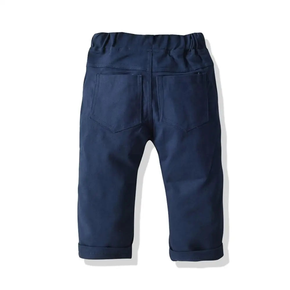 Brand Boys Pants Autumn Kids Clothing Baby Casual Pants Cotton Jeans 1-8y Toddler Cargo Pants