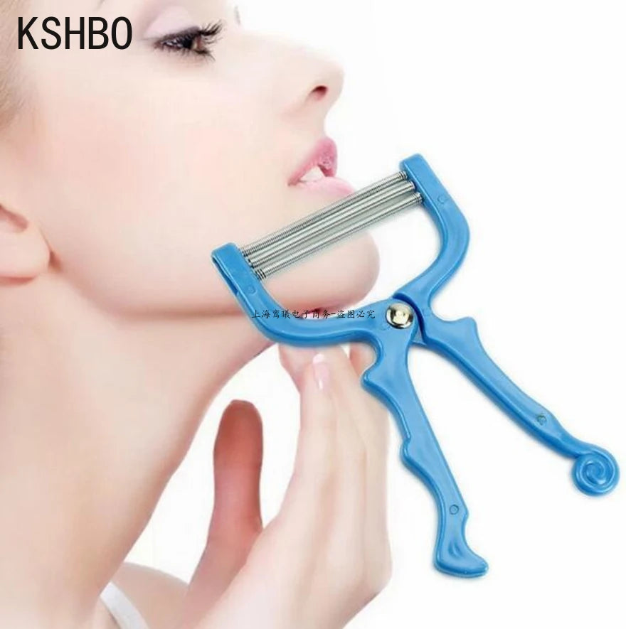 KSHBO New 100% High Quality 3 Springs Exfoliator Facial Hair Buff Smooth Removal Pad Remover  Body Hair Removal Skin Care Tools