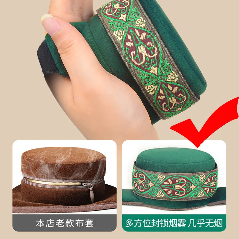Moxa Stick Traditional Chinese Medical Heating Therapy Warm Meridian Burner Health Care Acupuntura Points Moxibustion Box