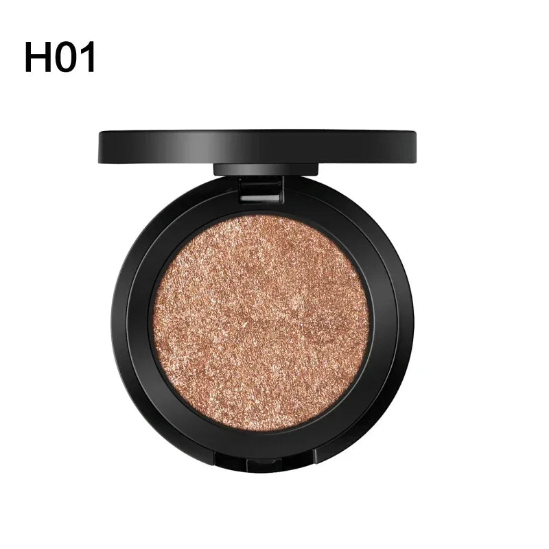 MYS Brand Face Makeup Powder 6 Color Waterproof Minerals Shimmer Brightener Contour Bronzer Highlighter Makeup Palettes - My Store