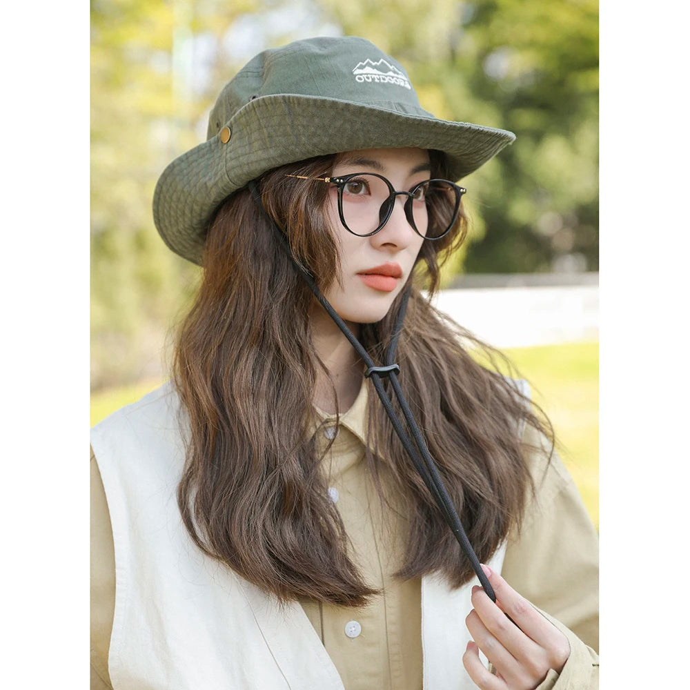 Cowboy Hats Camping Cap Fishing Hats Fishing Accessories Bike Accessories Bucket Hat Horse Summer Accessories Hiking Hat Sun Cap