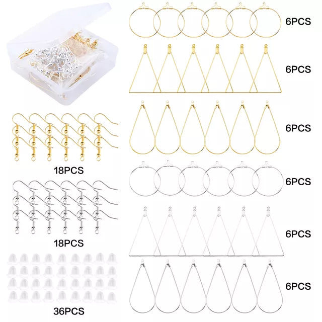Jewelry Making Supplies Kit With Jewelry Tools, Jewelry Copper Wires Thread and Jewelry Findings for Jewelry Repair and Beading