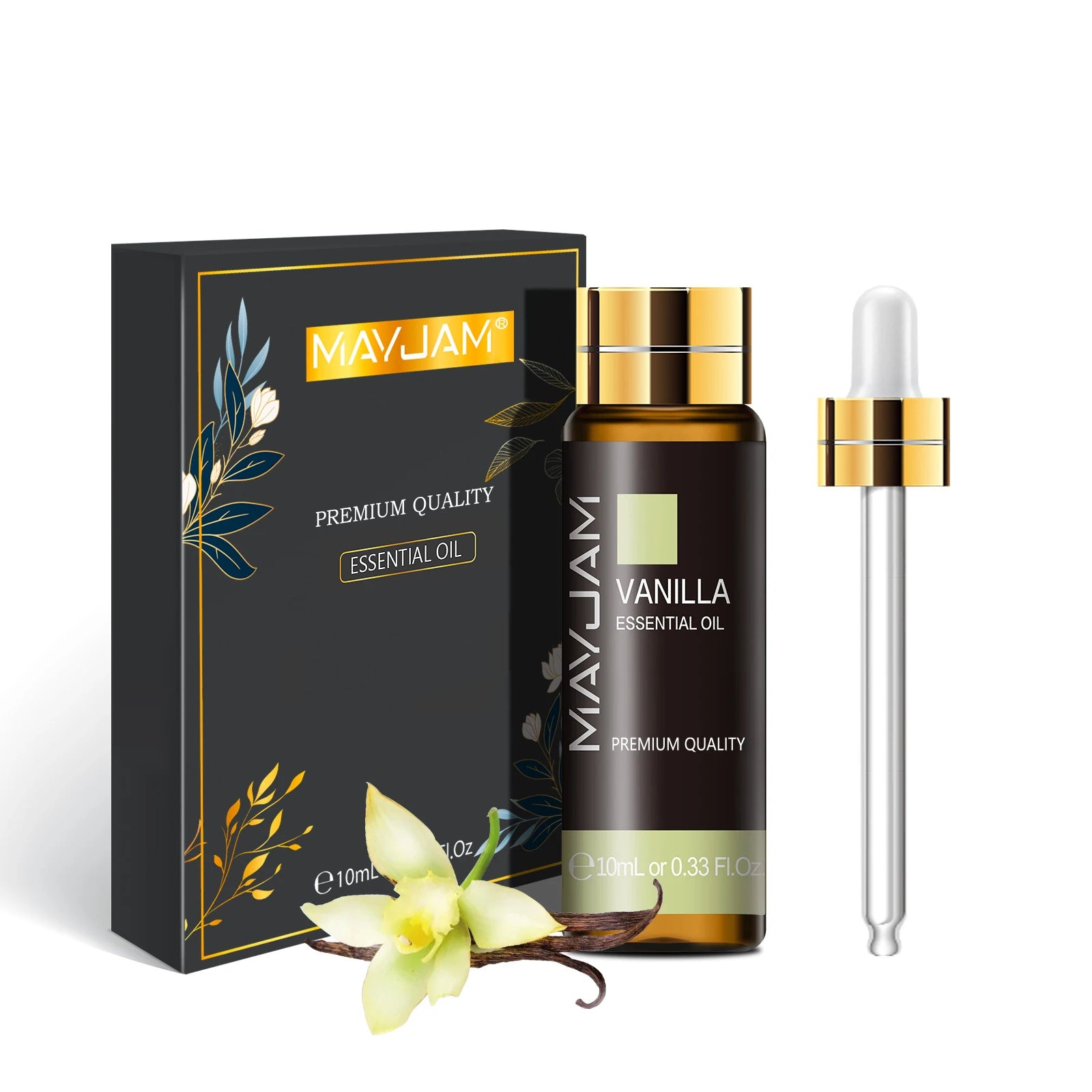 10ML Citronella Chamomile Lemon Rose Sage Essential Oils Basil Vetiver Myrrh Pepper Fennel Pine Needles Camphor Massage Oil