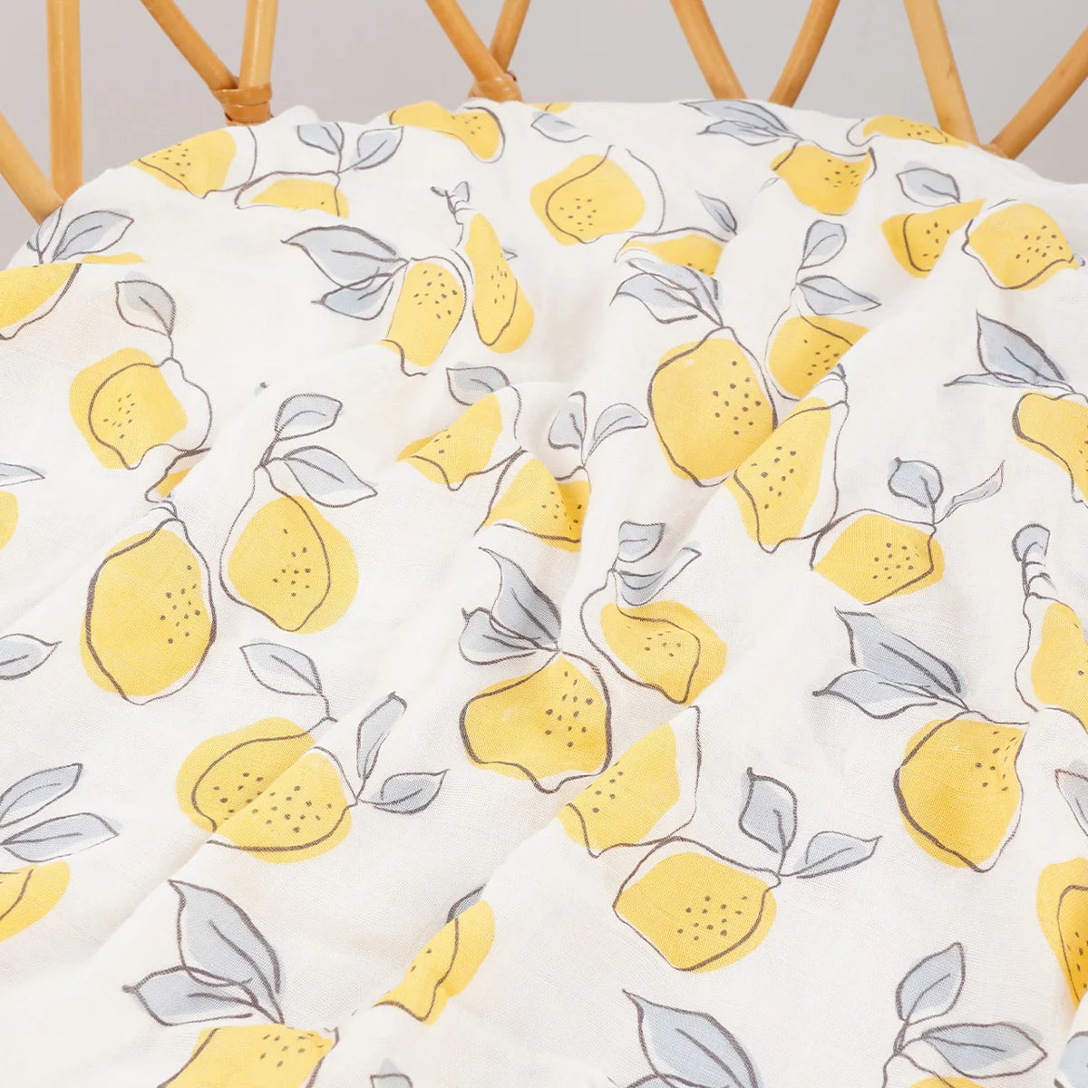 HappyFlute  Bamboo Cotton Baby Muslin Swaddle Baby Blanket Soft Baby Towel Wrap