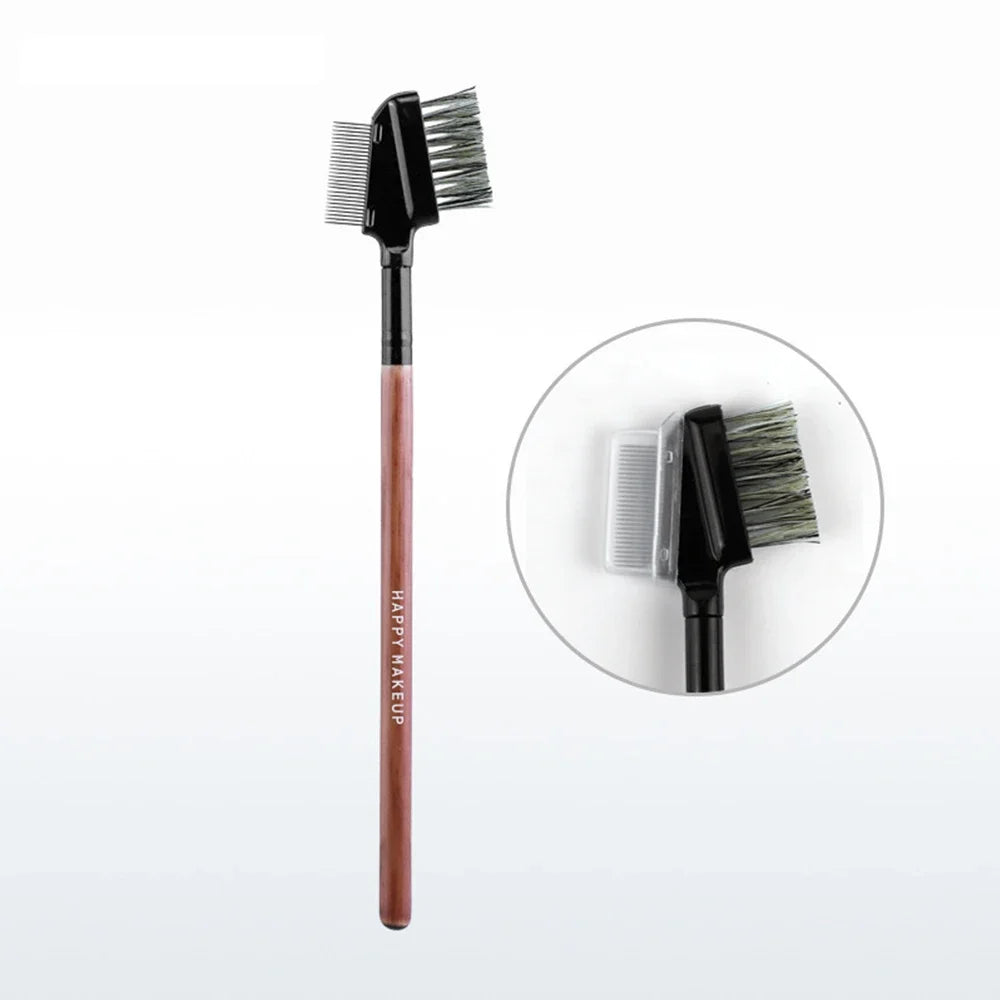 Eyelash Curler Beauty Makeup Lash Separator Foldable Metal Eyelash Brush Comb Mascara Curl Beauty Makeup Cosmetic Tool - My Store