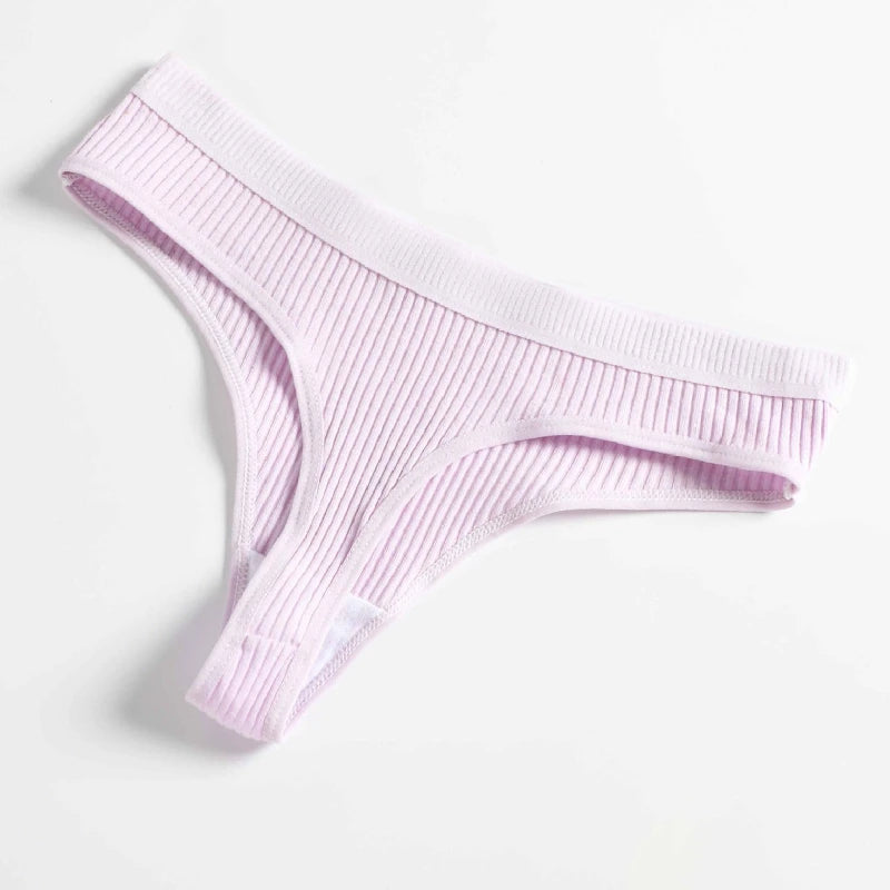 Sexy Cotton Thong Women Low Waist Panties Sexy Underwear Ladies Briefs Lingere Panty Underware Womens Lingerie
