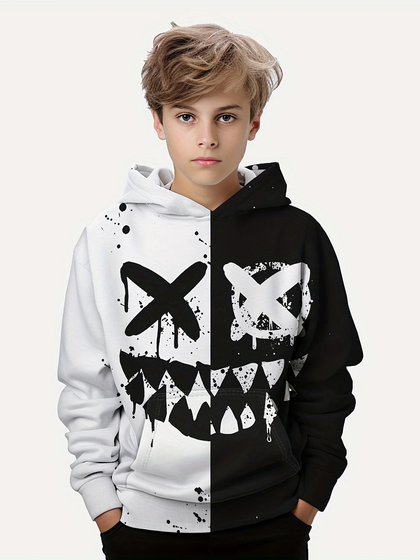 Kids Clothes Hoodies Long Sleeve Children's Sweatshirt Creative Print Casual Girls' Summer Clothes Boy Tops Children's Clothing