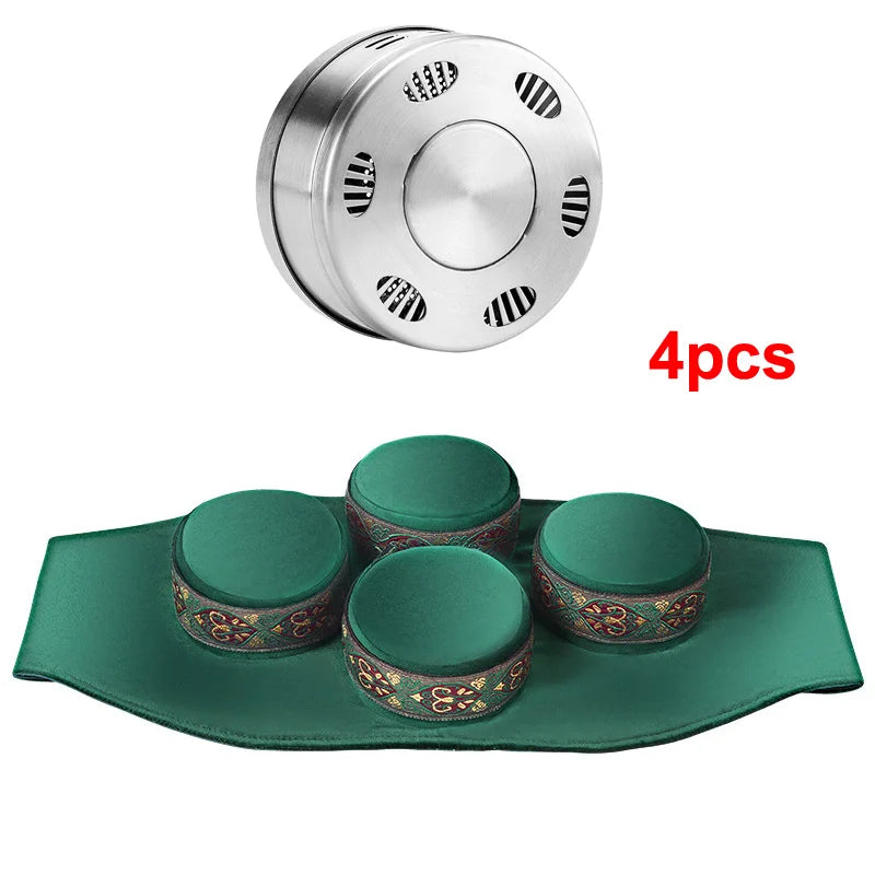 Moxa Stick Traditional Chinese Medical Heating Therapy Warm Meridian Burner Health Care Acupuntura Points Moxibustion Box