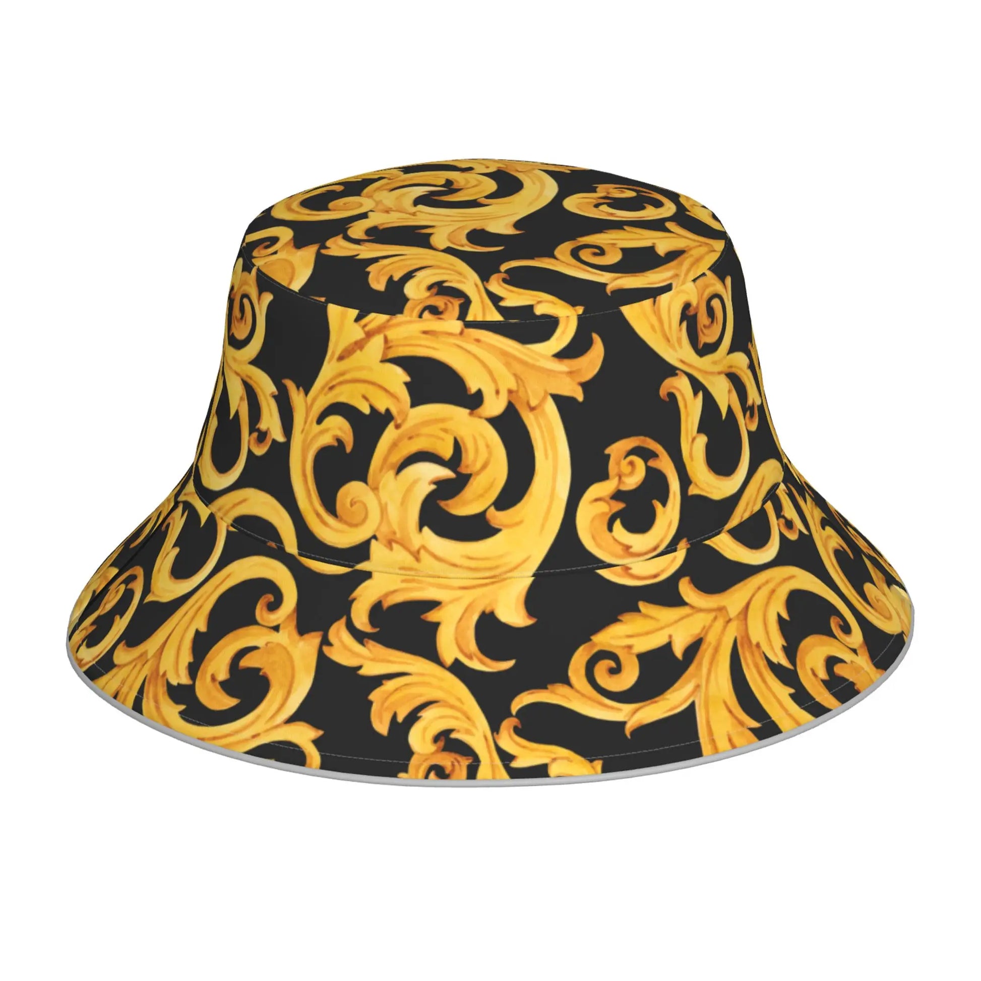 Modern Baroque Reflective Bucket Hat Summer Hats Fisherman Hat Foldable Women Men Sunscreen Shade Caps
