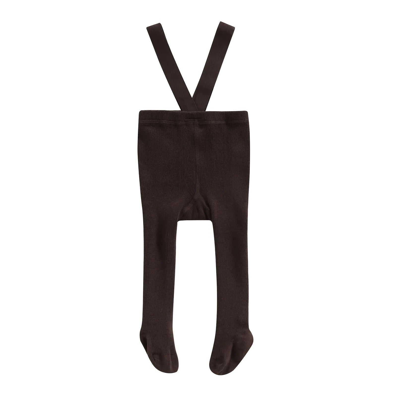 Wholesale Babys Cotton Suspender Pantyhose Infants Baby Girls Boys Cute Solid Color High Waist Bandage Overall Leggings Tights