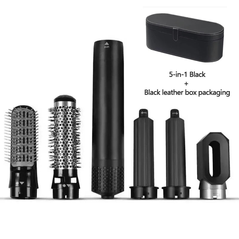 5 in 1 Electric Hair Brush Hair Dryer for Dyson Airwrap Automatic Curler Hair Straightener Hot Air Comb Hairdressing Appliance