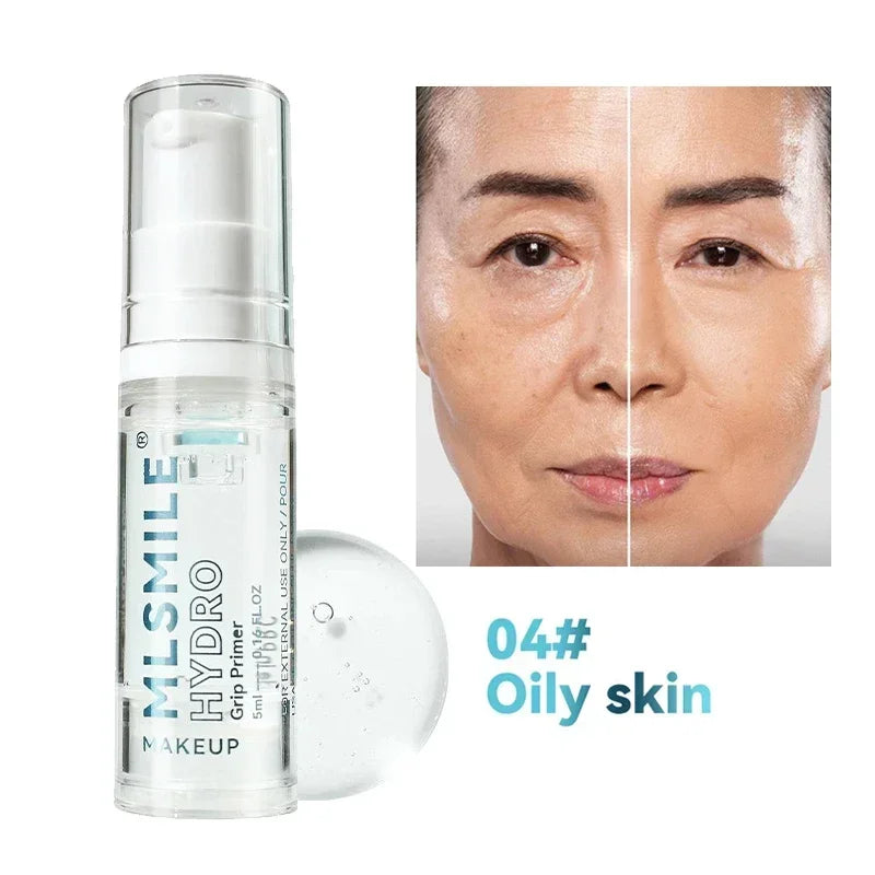 5ml Hydrating Face Primer Makeup Gel Isolation Moisturizing Brightening Invisible Pore Gel-Based Facial Makeup Transparent Cream - My Store