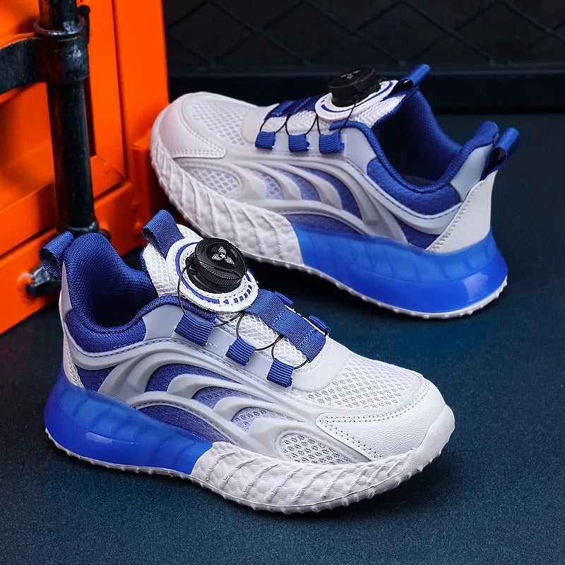 Children Sneakers Kids Shoes for Girl Sport Tennis Casual Running Shoe 2025 Boys Mesh PU Leather Tenis Outdoor Sneaker