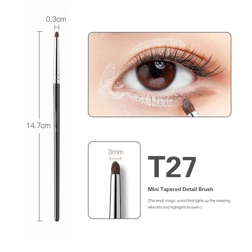 Professional Makeup Brushes Set Eye Shadow Concealer Foundation Blusher Contour Shadow Soft Hair Mixed Smudge Makeup Beauty Tool - My Store