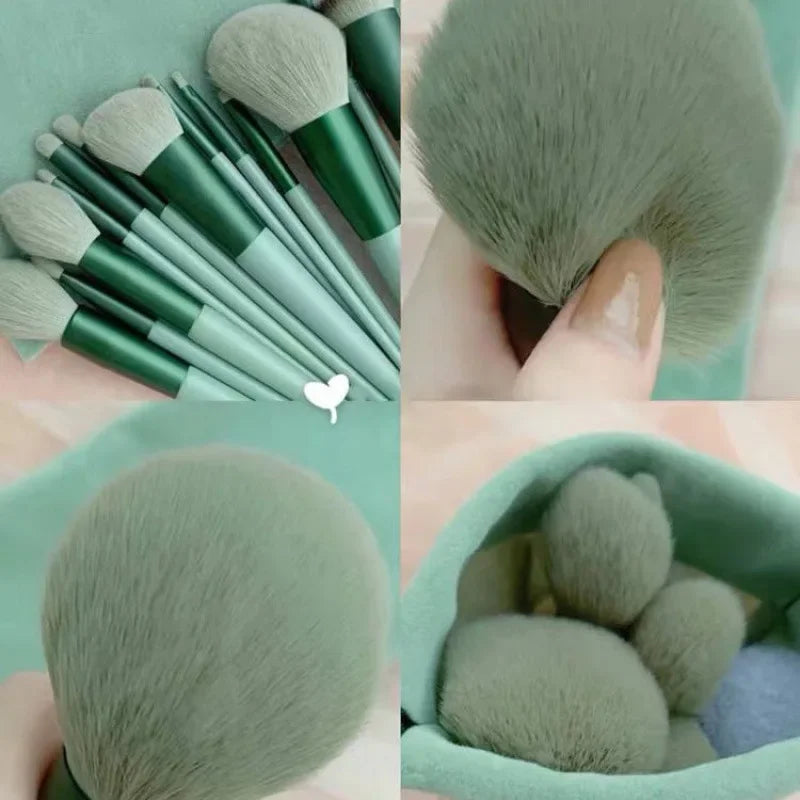 Soft Fluffy Makeup Brushes Set for Cosmetics Foundation Blush Powder Eyeshadow Kabuki Blending Makeup Brush Beauty Tool - My Store