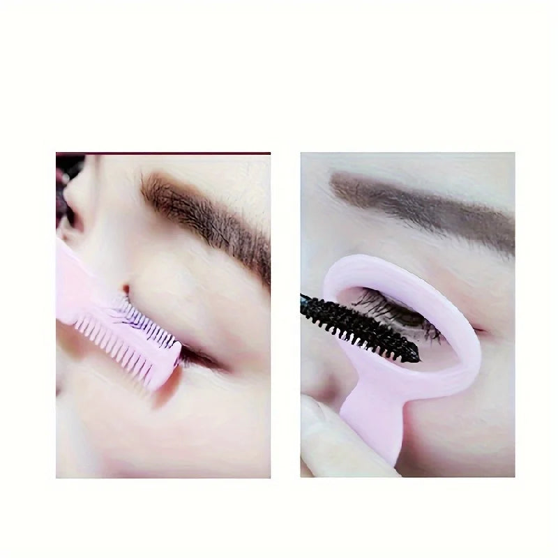1Pcs Eye Makeup Stencils DIY Eyeliner Eyelash Model Beginner Eye Makeup Helper Device Mascara Eyelash Comb Applicator - My Store