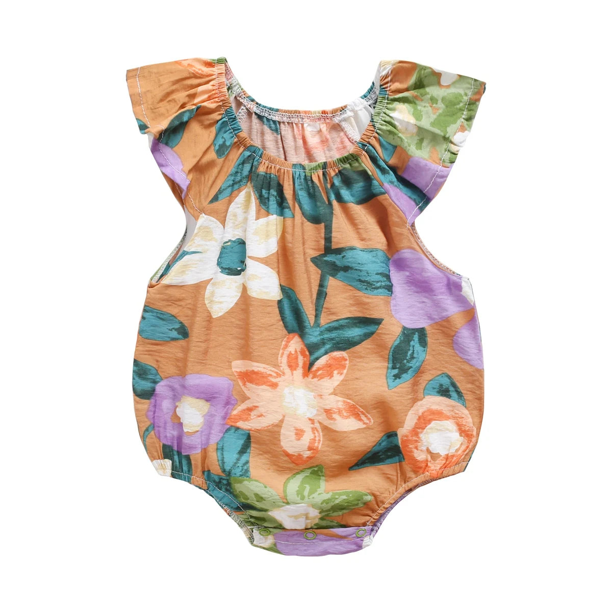 Sanlutoz Summer Cotton Baby Girl Bodysuit Printing Newborn Baby Clothes Princess Baby Girls Clothing Cute
