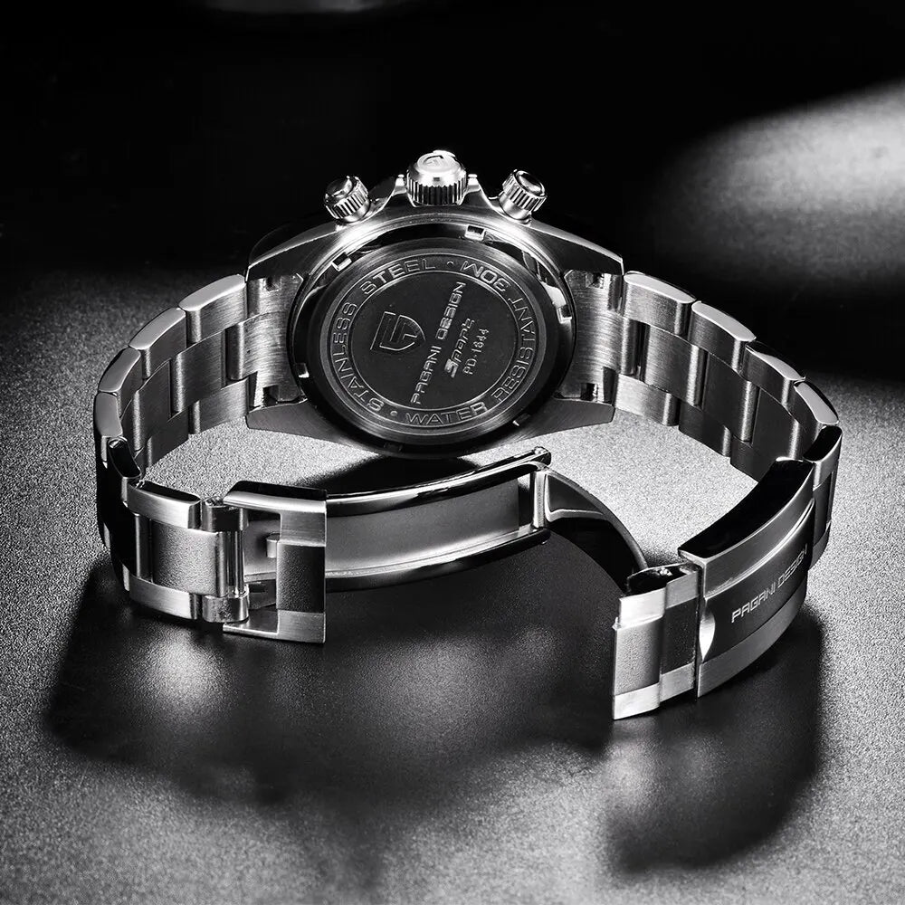PAGANI DESIGN New Men Watches Quartz Business Watch Mens Watches Top Brand Luxury Watch Men Chronograph VK63