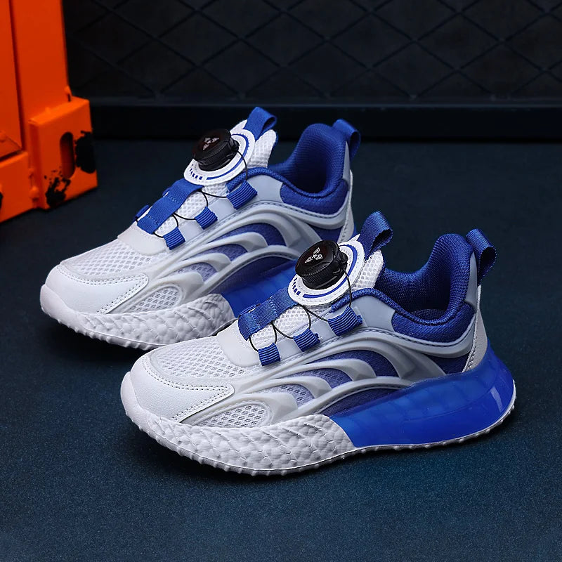 Children Sneakers Kids Shoes for Girl Sport Tennis Casual Running Shoe 2025 Boys Mesh PU Leather Tenis Outdoor Sneaker